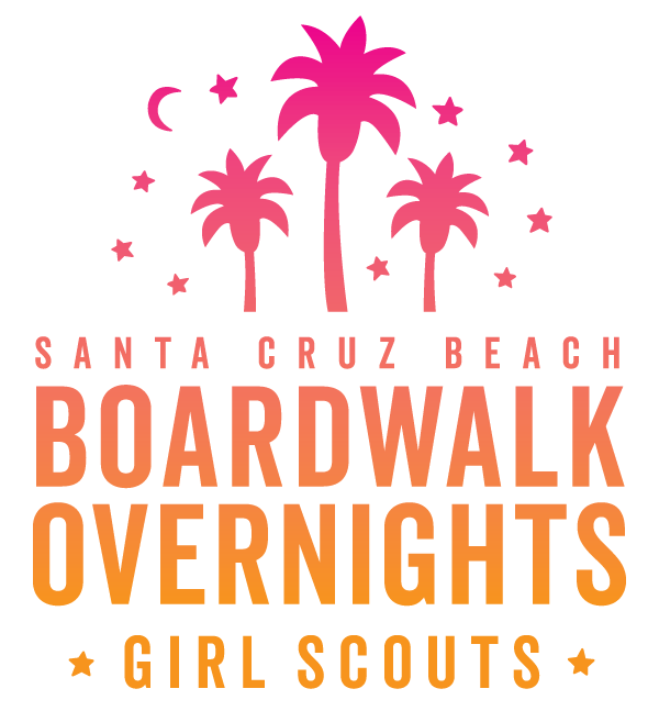 Boardwalk Overnights Girl Scouts logo