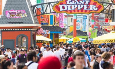 People at the Boardwalk